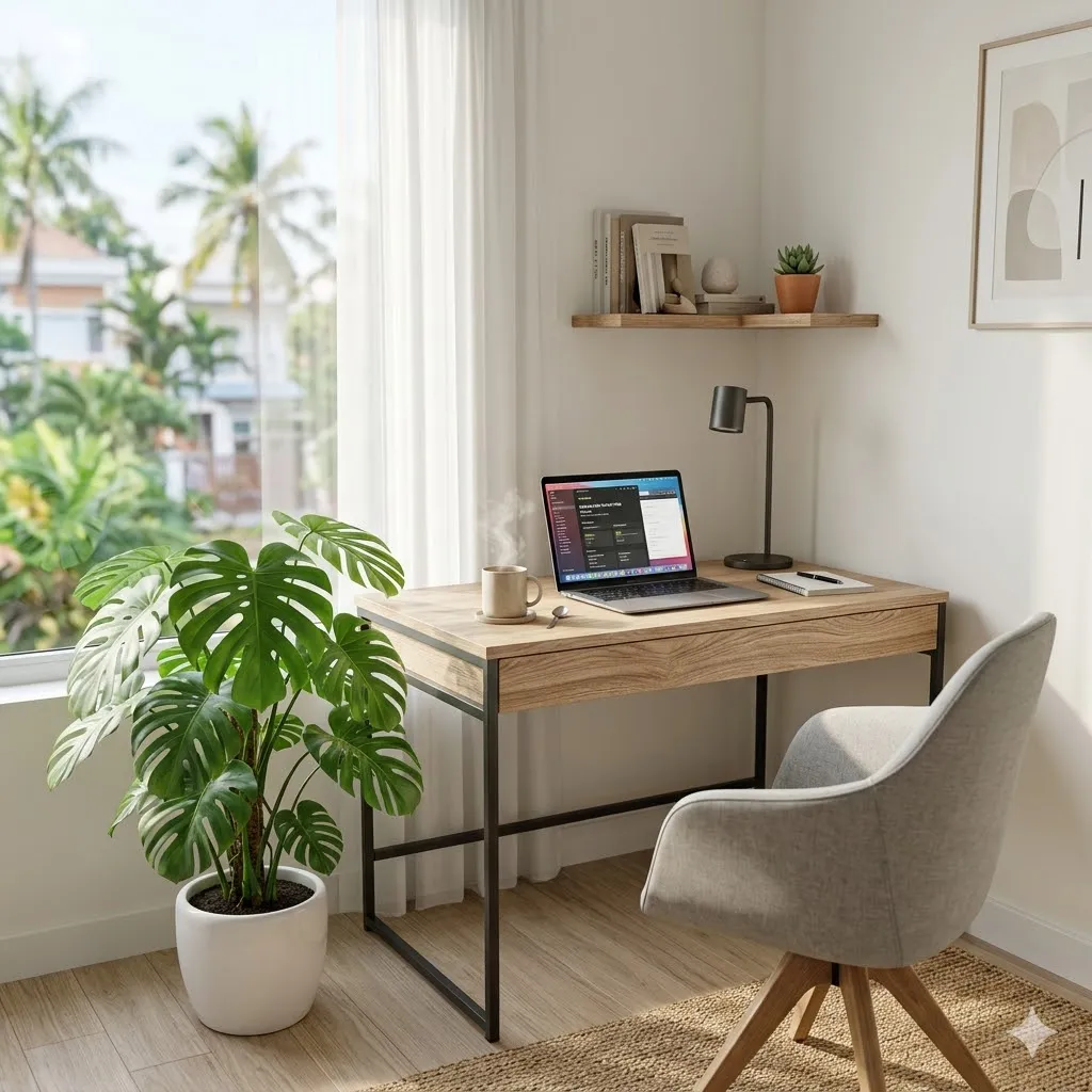 góc làm việc đơn giản