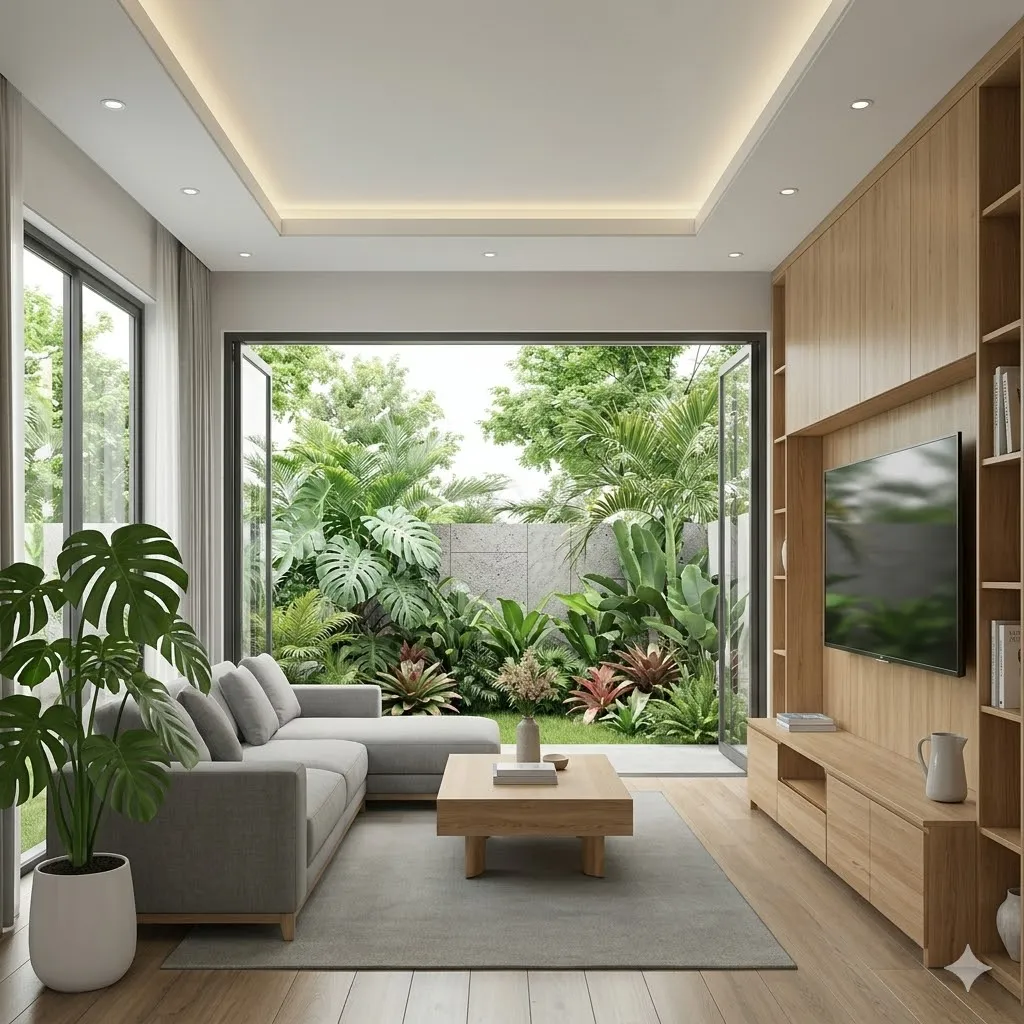 phòng khách hiện đại