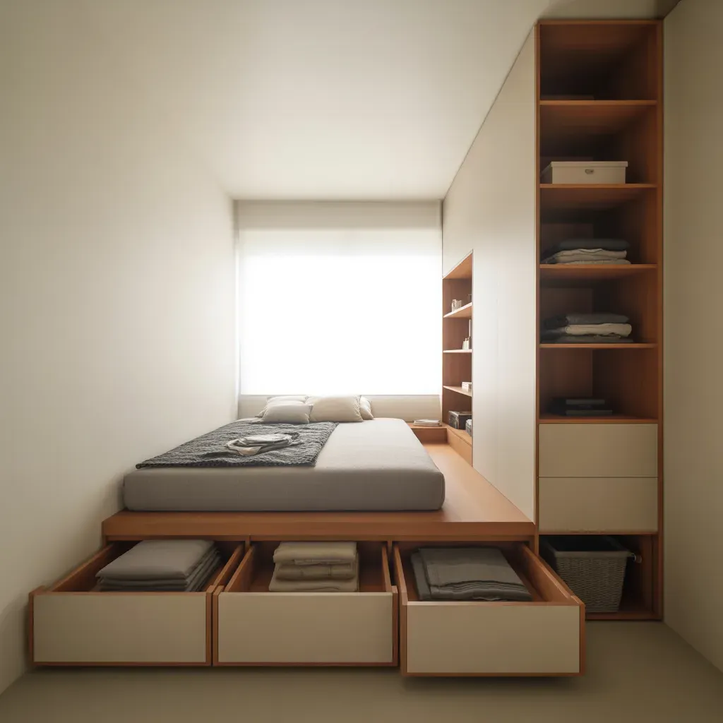 giường tiết kiệm không gian