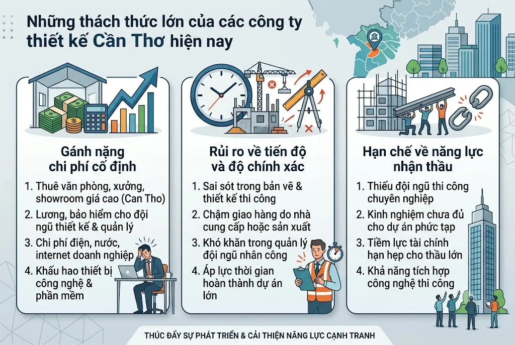 Những thách thức lớn của các công ty thiết kế