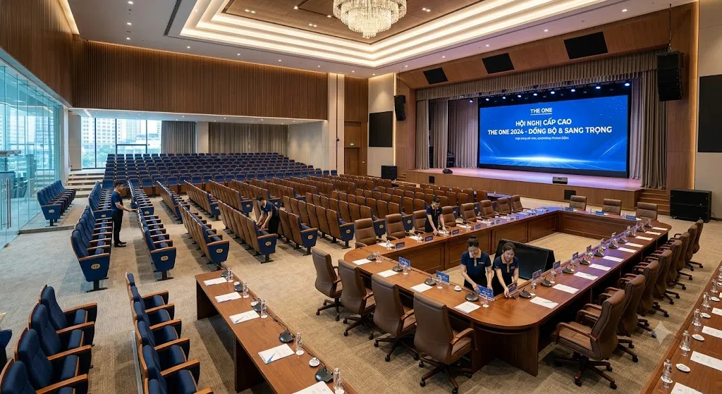 Nội thất hội trường The One Cần Thơ Nội thất hội trường The One Cần Thơ