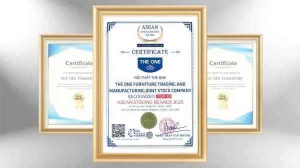 Chứng nhận Theone Chứng nhận Theone