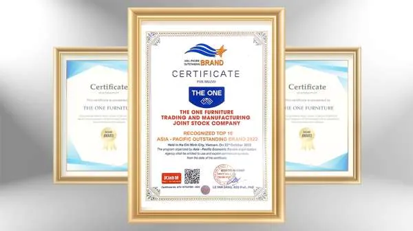 Chứng nhận Theone Chứng nhận Theone
