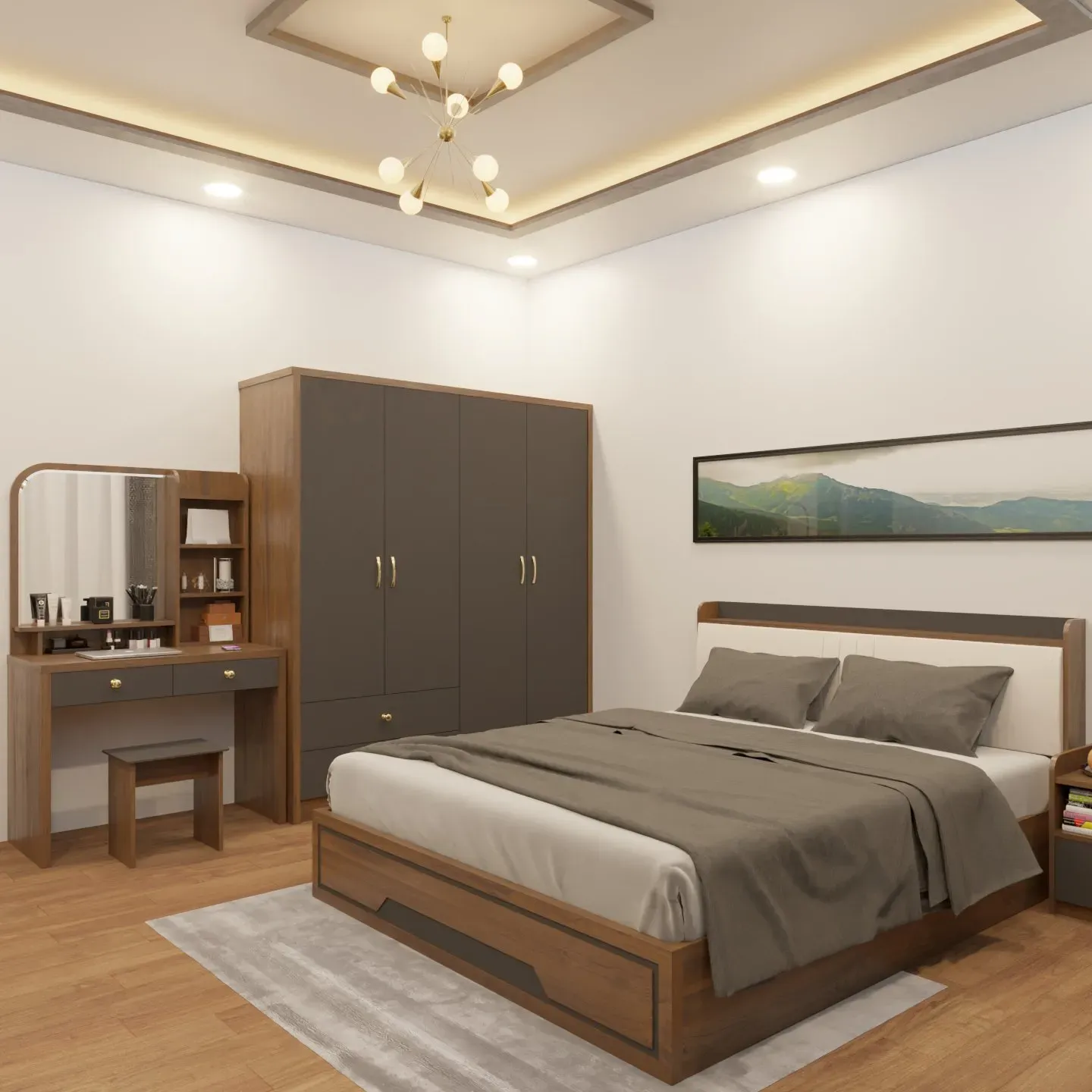 Phòng ngủ gỗ An Cường tại Ninh Kiều Cần Thơ