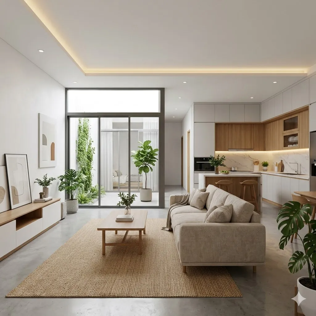 Mẫu thiết kế nội thất nhà phố hiện đại, tối giản tại KDC Đại học Y Dược, phường An Khánh Mẫu thiết kế nội thất nhà phố hiện đại, tối giản tại KDC Đại học Y Dược, phường An Khánh