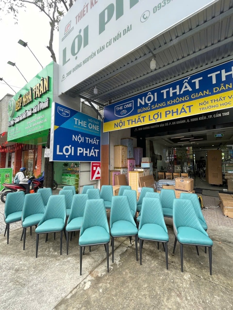 Ghế nệm Sunny màu xanh ngọc