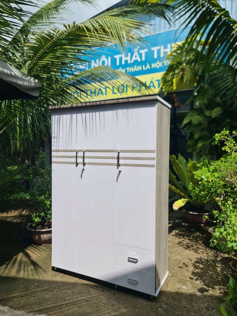 Tủ Áo Nhựa 1.25x1,85