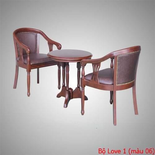 Bộ bàn ghế Love 1