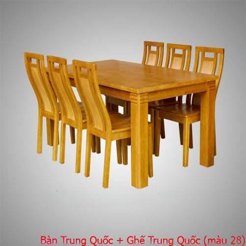 Bộ bàn ghế Trung Quốc (gỗ)