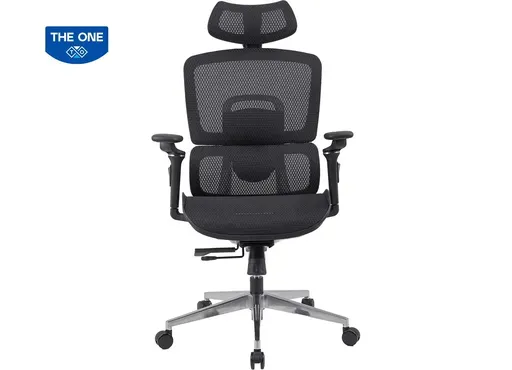 Ghế Công Thái học GLE12-2 - Vải màu đen
